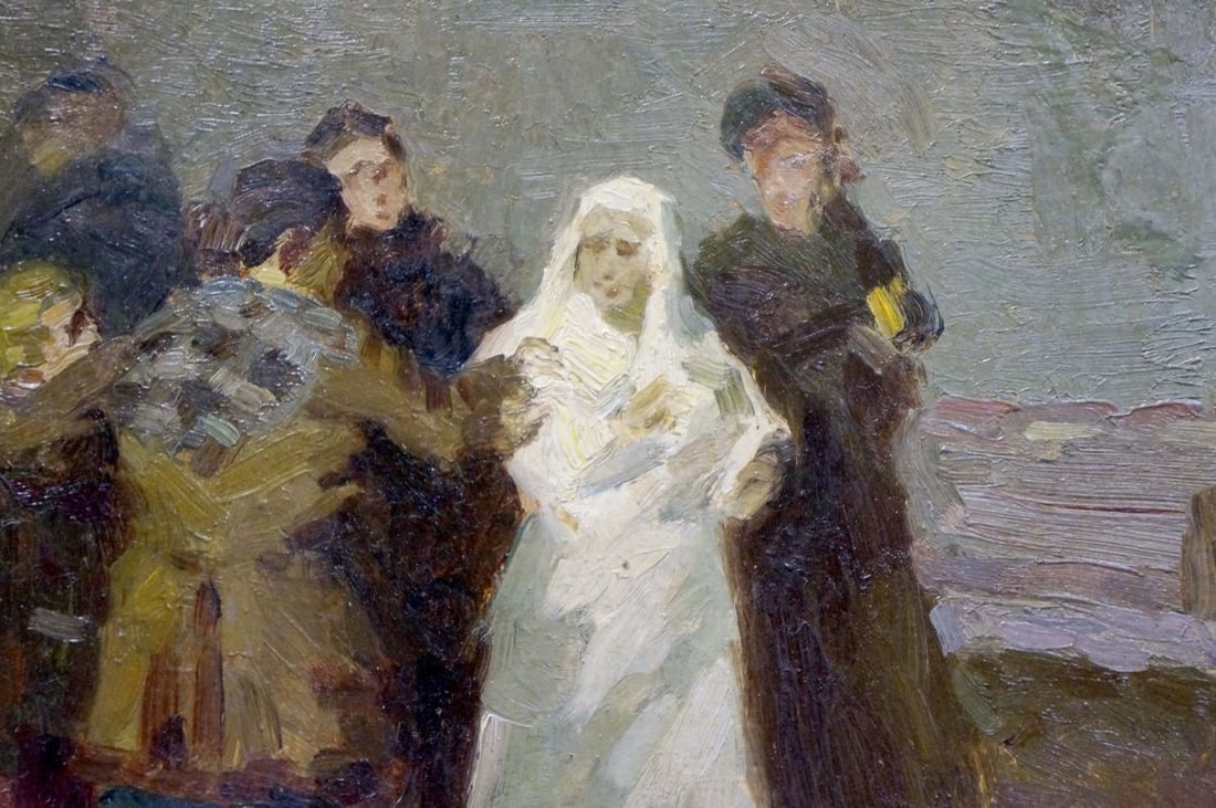 Oil painting Portrait of people Semenov A. N. - 6