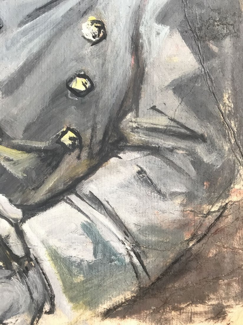 Oil painting Portrait of a soldier Alexander Arkadievich Litvinov - 10