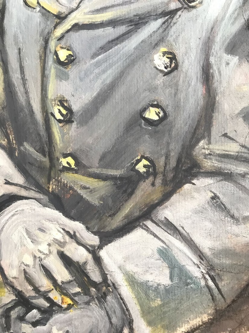 Oil painting Portrait of a soldier Alexander Arkadievich Litvinov - 9