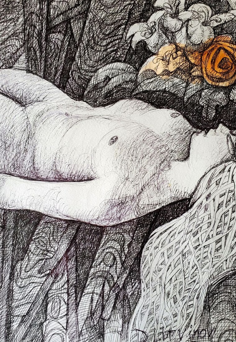 Watercolor painting Dreams Litvinov Daniil Olegovich - 4