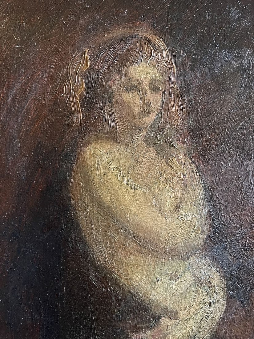 Oil painting Present and past V. Mishurovsky - 2