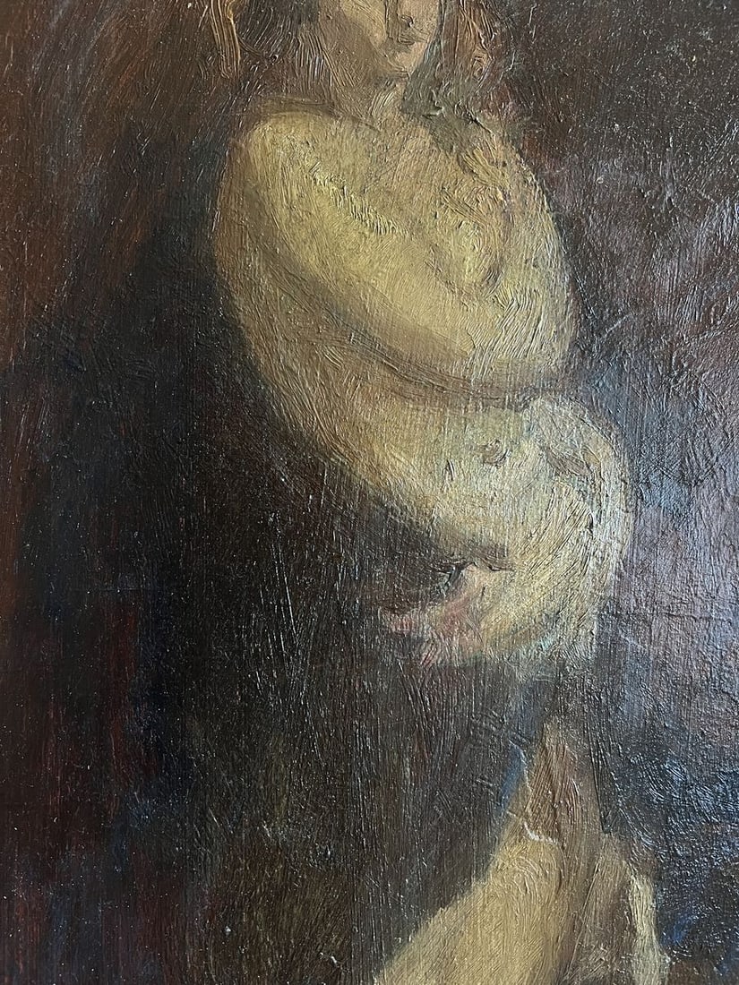 Oil painting Present and past V. Mishurovsky - 3