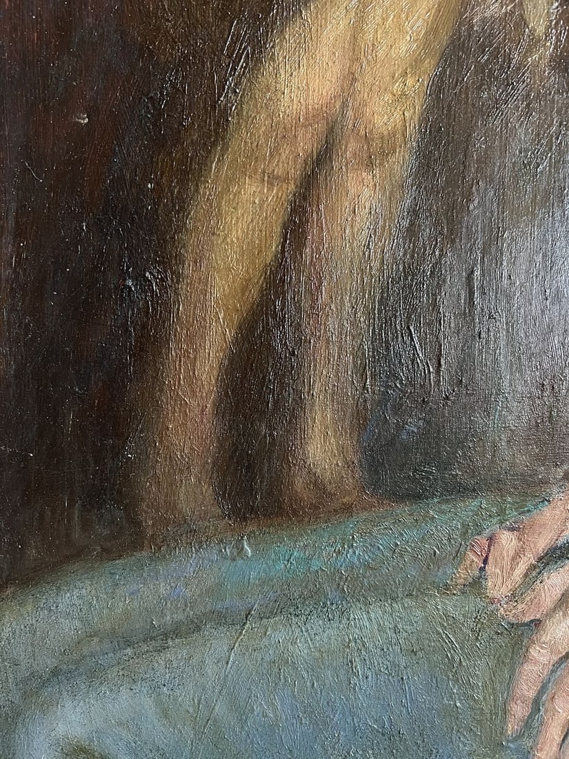 Oil painting Present and past V. Mishurovsky - 4