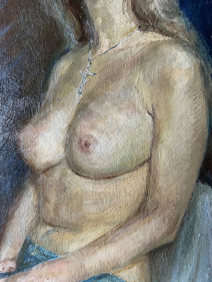 Oil painting Present and past V. Mishurovsky - 6