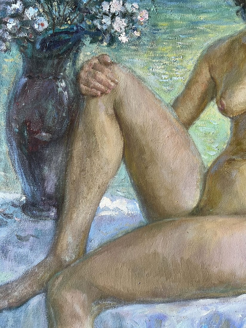 Oil painting She is youth itself V. Mishurovsky - 3