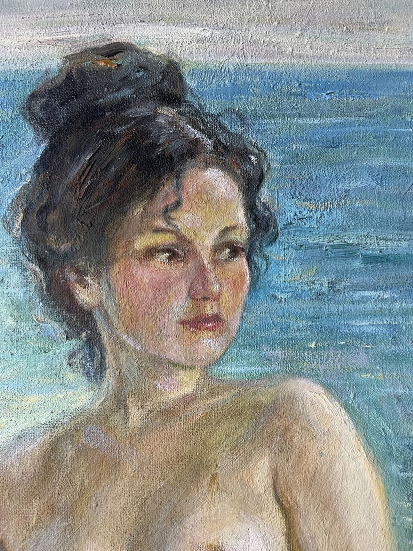 Oil painting She is youth itself V. Mishurovsky - 4