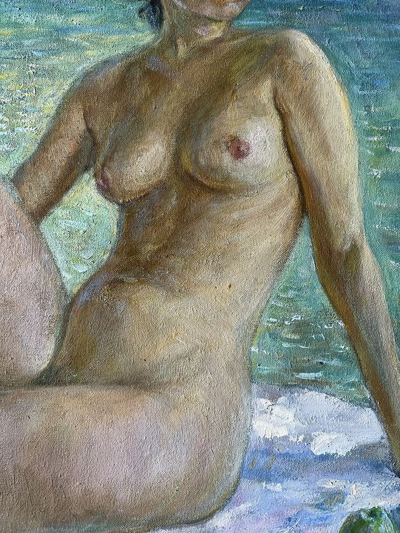 Oil painting She is youth itself V. Mishurovsky - 5