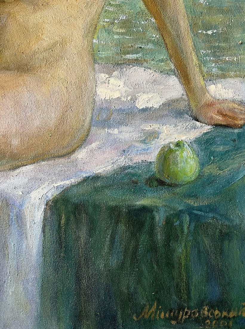 Oil painting She is youth itself V. Mishurovsky - 6