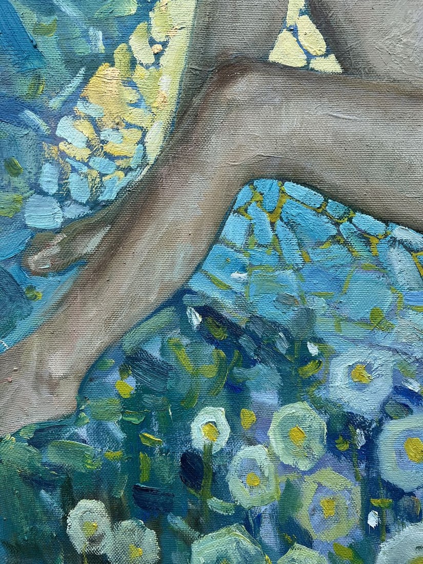 Oil painting Morning in nature V. Mishurovsky - 3