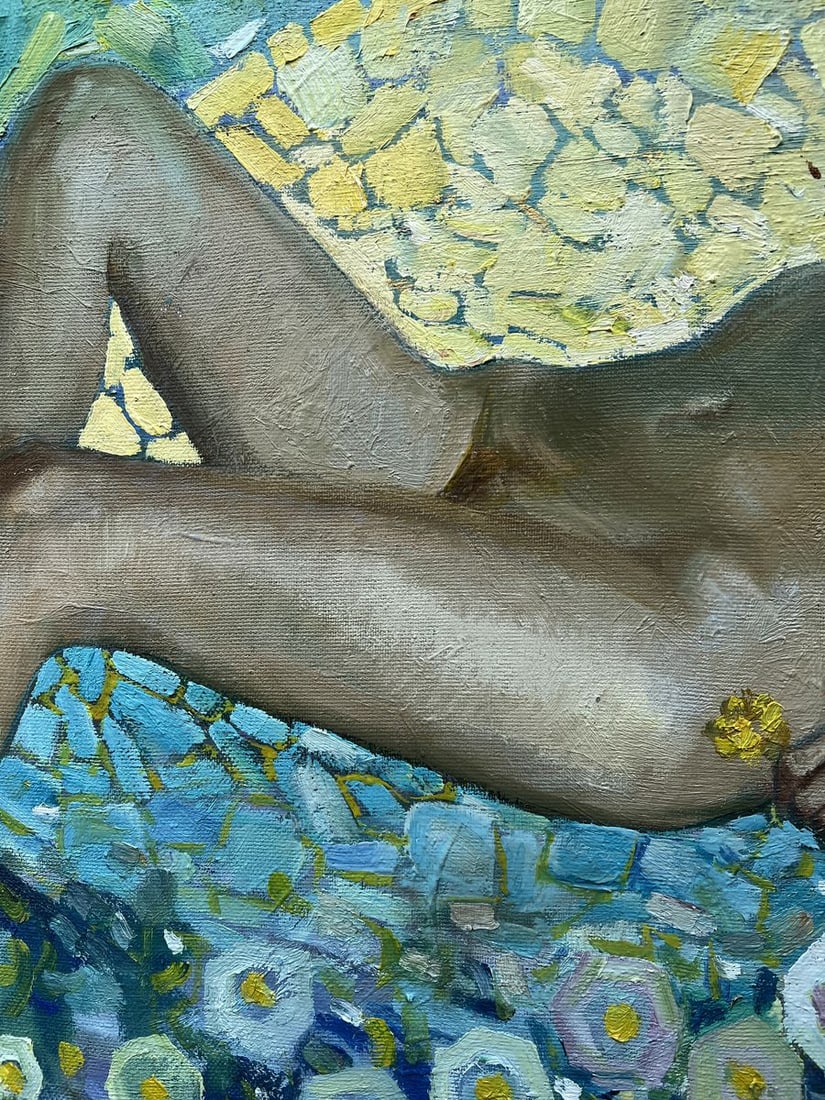 Oil painting Morning in nature V. Mishurovsky - 6