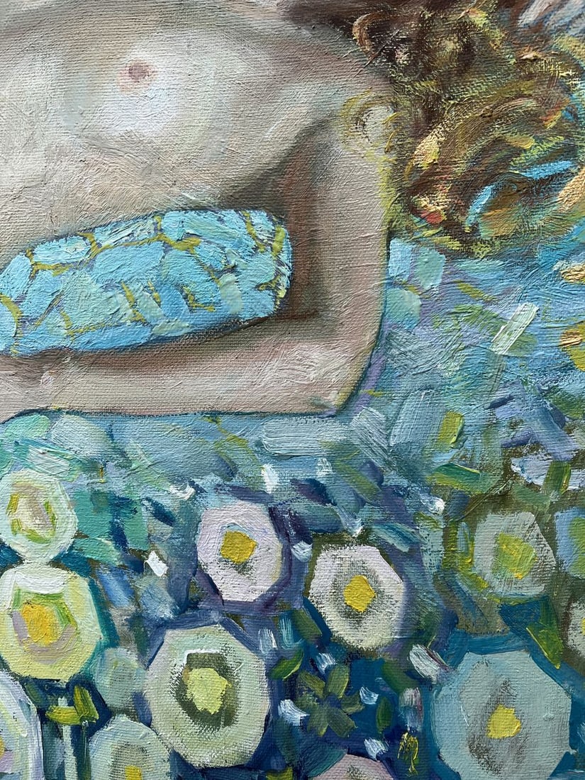 Oil painting Morning in nature V. Mishurovsky - 7