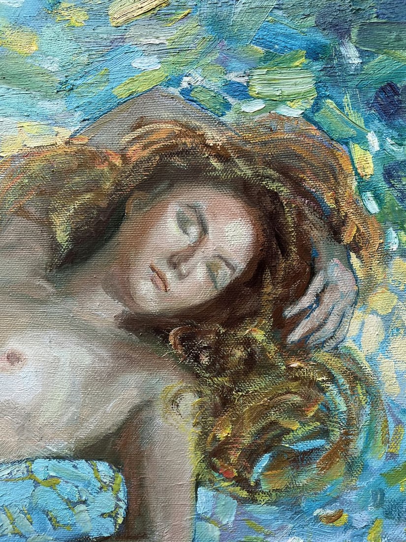 Oil painting Morning in nature V. Mishurovsky - 8