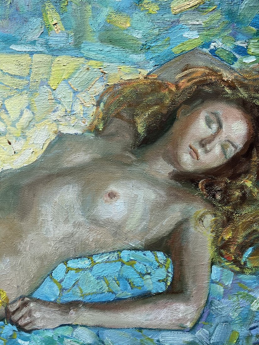 Oil painting Morning in nature V. Mishurovsky - 9