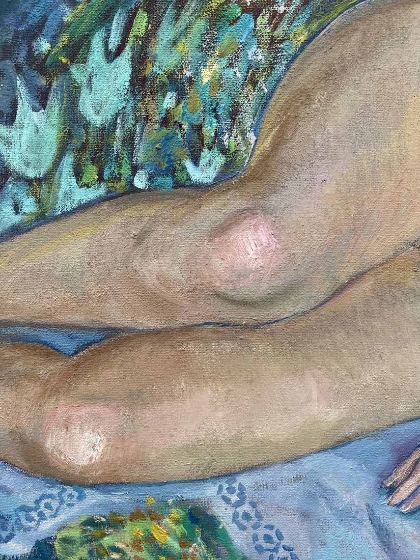 Oil painting Night in nature V. Mishurovsky - 4