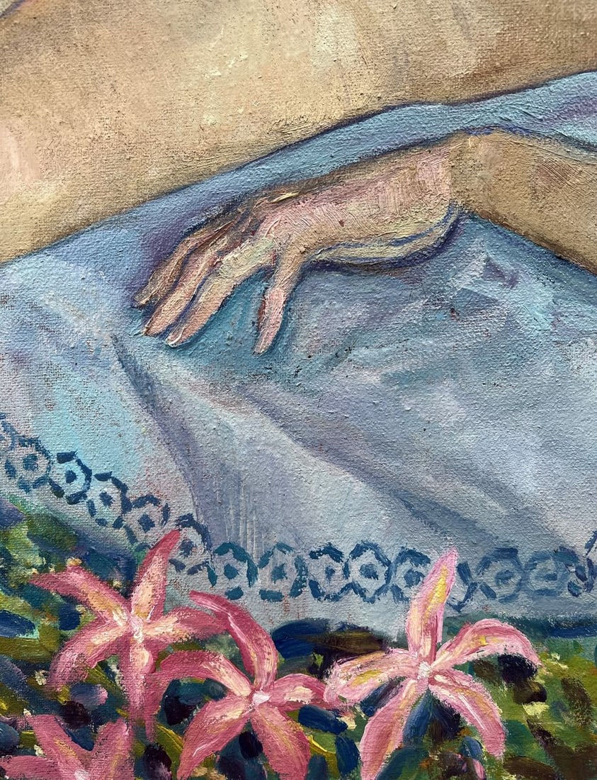 Oil painting Night in nature V. Mishurovsky - 8