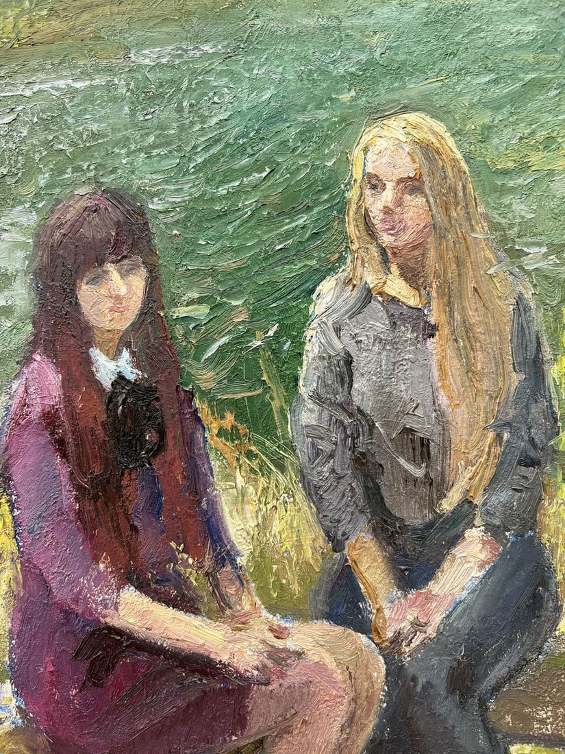 Oil painting Mermaids V. Mishurovsky - 4