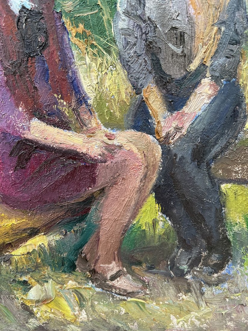 Oil painting Mermaids V. Mishurovsky - 8