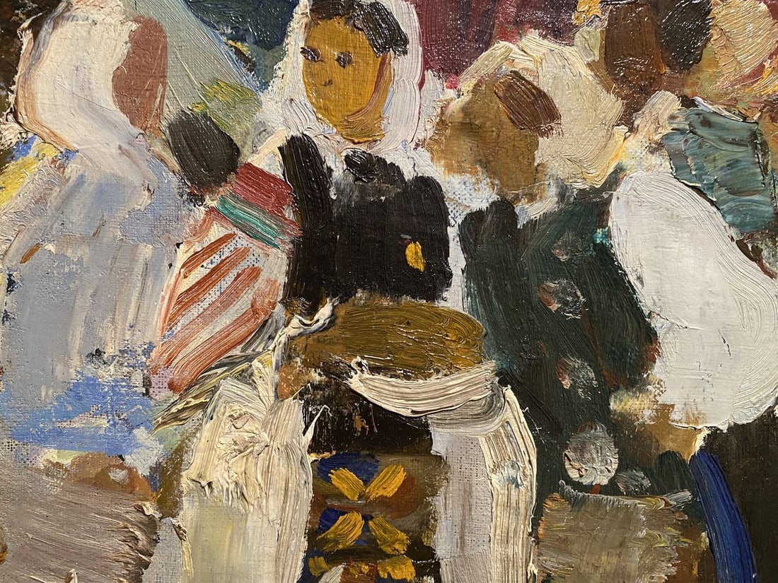 Oil painting Sketch Unknown artist - 2