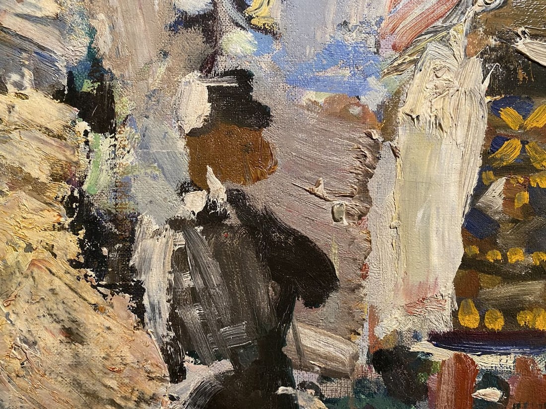 Oil painting Sketch Unknown artist - 3