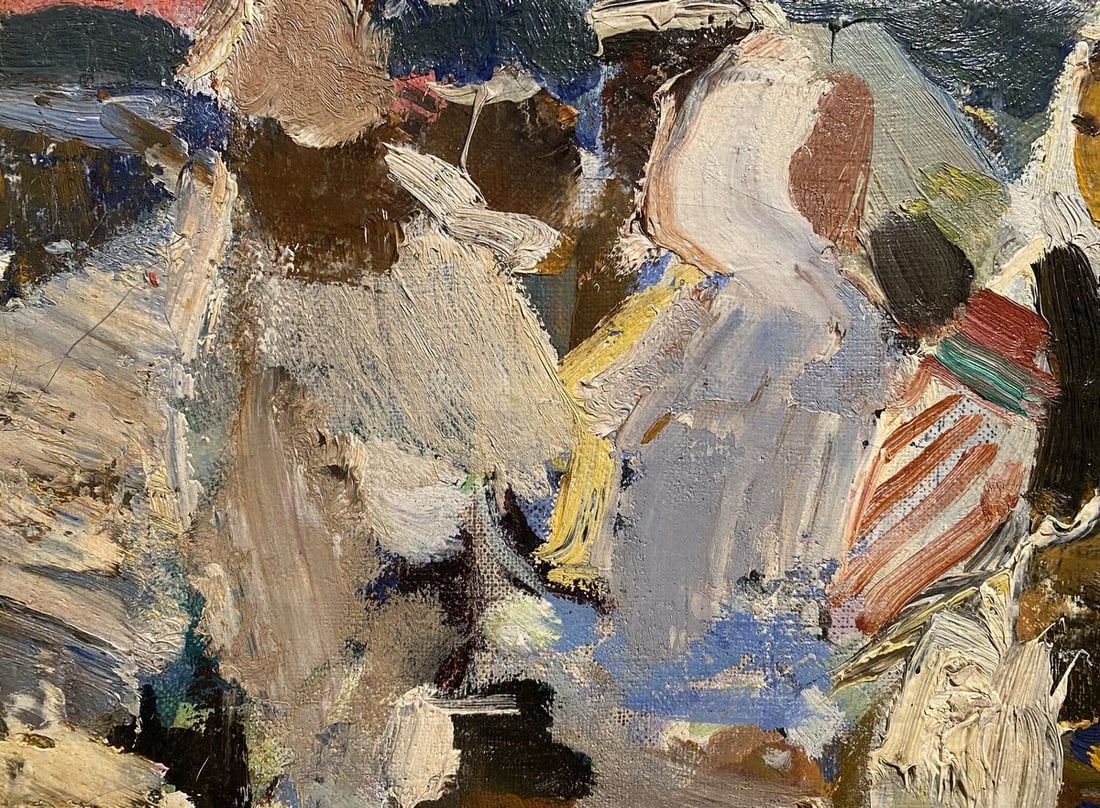 Oil painting Sketch Unknown artist - 4