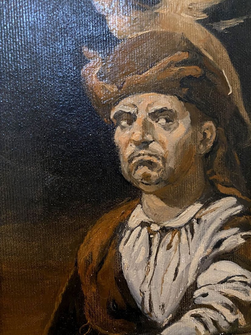 Oil painting Stern look Litvinov Oleg Arkad'yevich - 3