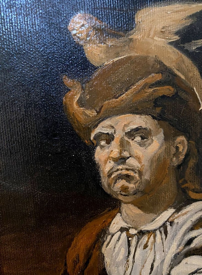 Oil painting Stern look Litvinov Oleg Arkad'yevich - 5