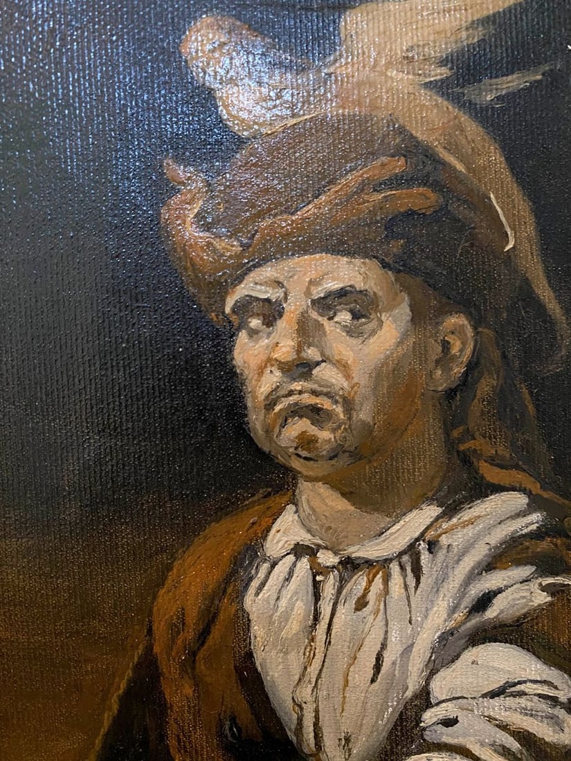 Oil painting Stern look Litvinov Oleg Arkad'yevich - 6
