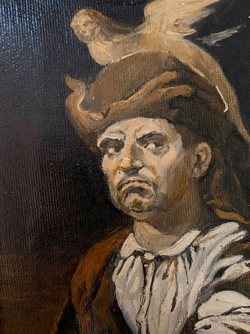 Oil painting Stern look Litvinov Oleg Arkad'yevich - 7