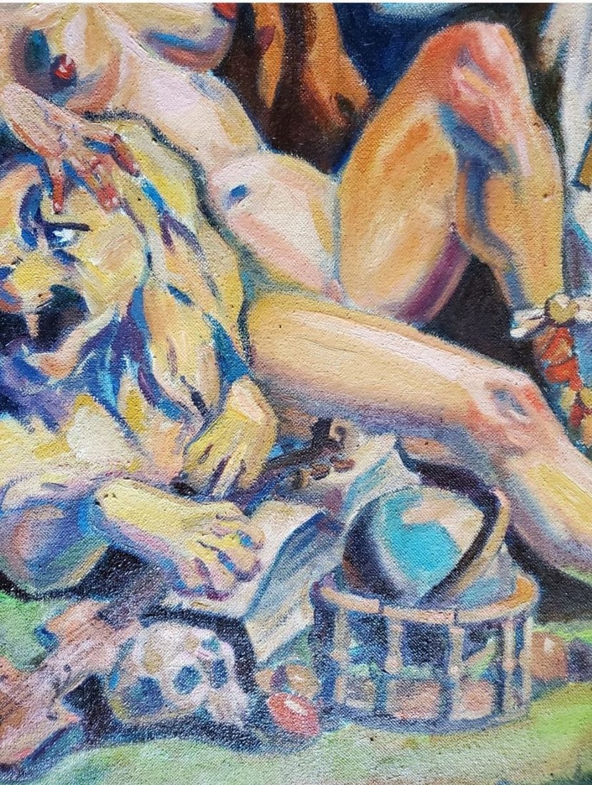 Oil painting Philosopher's Stone Litvinov Daniil Olegovich - 2