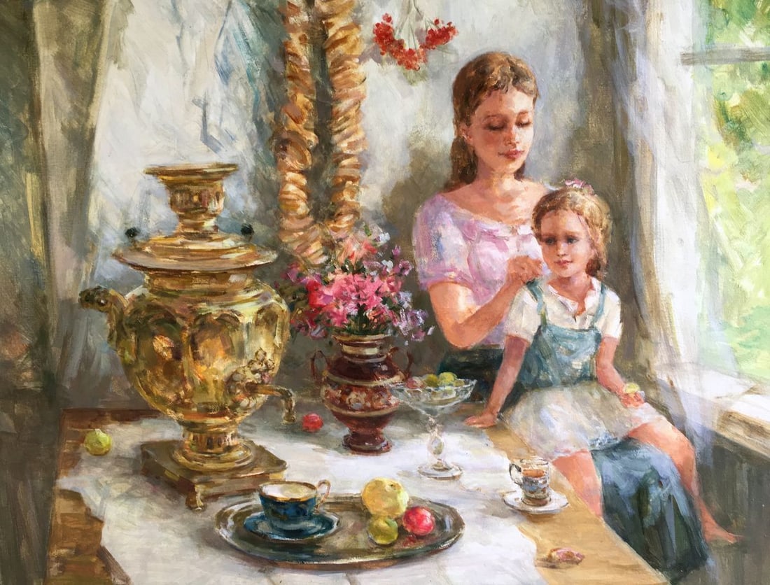 Oil painting Idylls Mikhaylichenko Sergey - 2
