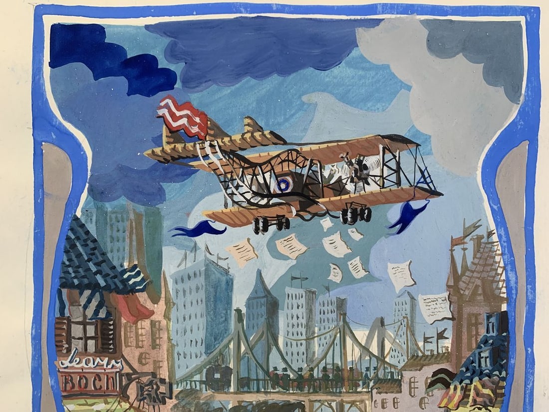 Watecolor painting Series of paintings "Flight" Alexander Arkadievich Litvinov - 2