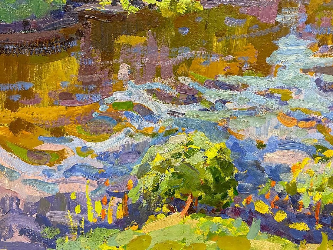 Oil painting Summer day Ruban Grigory Savelyevich - 4