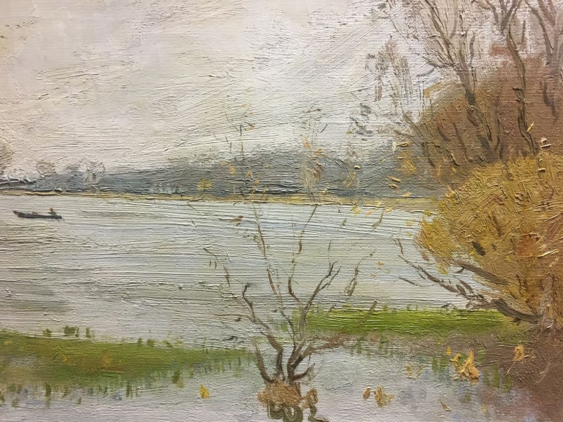 Oil painting Swamp landscape Grigoryev Sergey Alekseevich - 4
