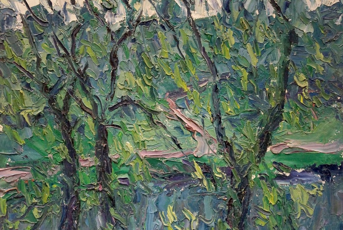 Oil painting Forest landscape Dupliy Sergey Alexandrovich - 3