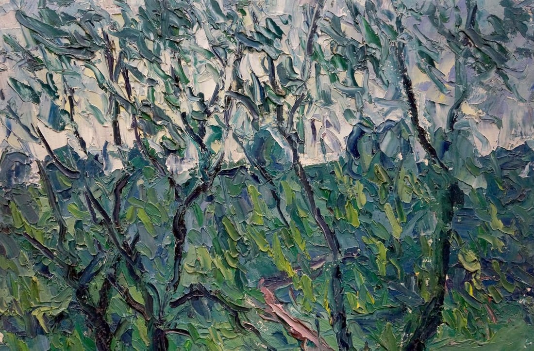 Oil painting Forest landscape Dupliy Sergey Alexandrovich - 4