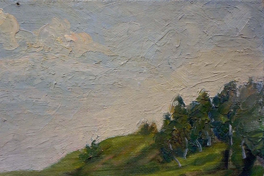 Oil painting Tender evening Gnatyuk V. S. - 4