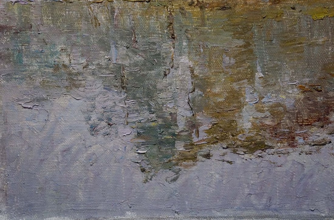 Oil painting Forest landscape Sevastyanov Viktor Grigorievich - 2