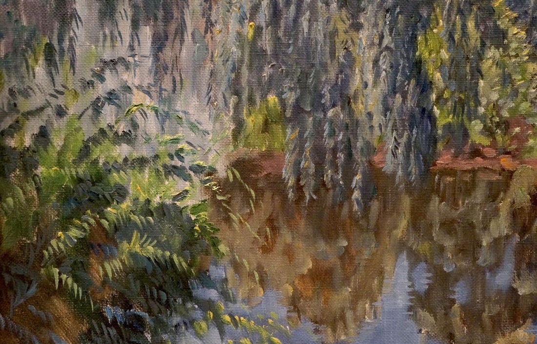 Oil painting Lake in the forest Chernikov Nikolay Vladimirovich - 2