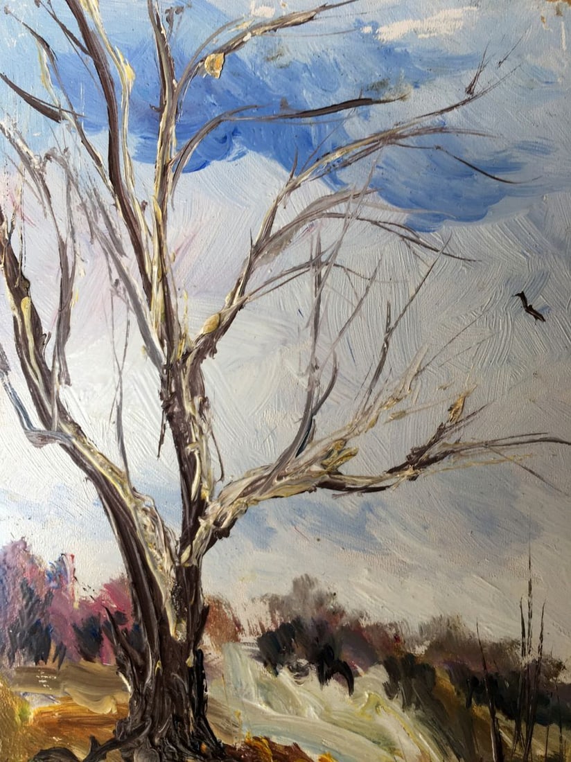 Oil painting Sunny day Unknown artist - 4