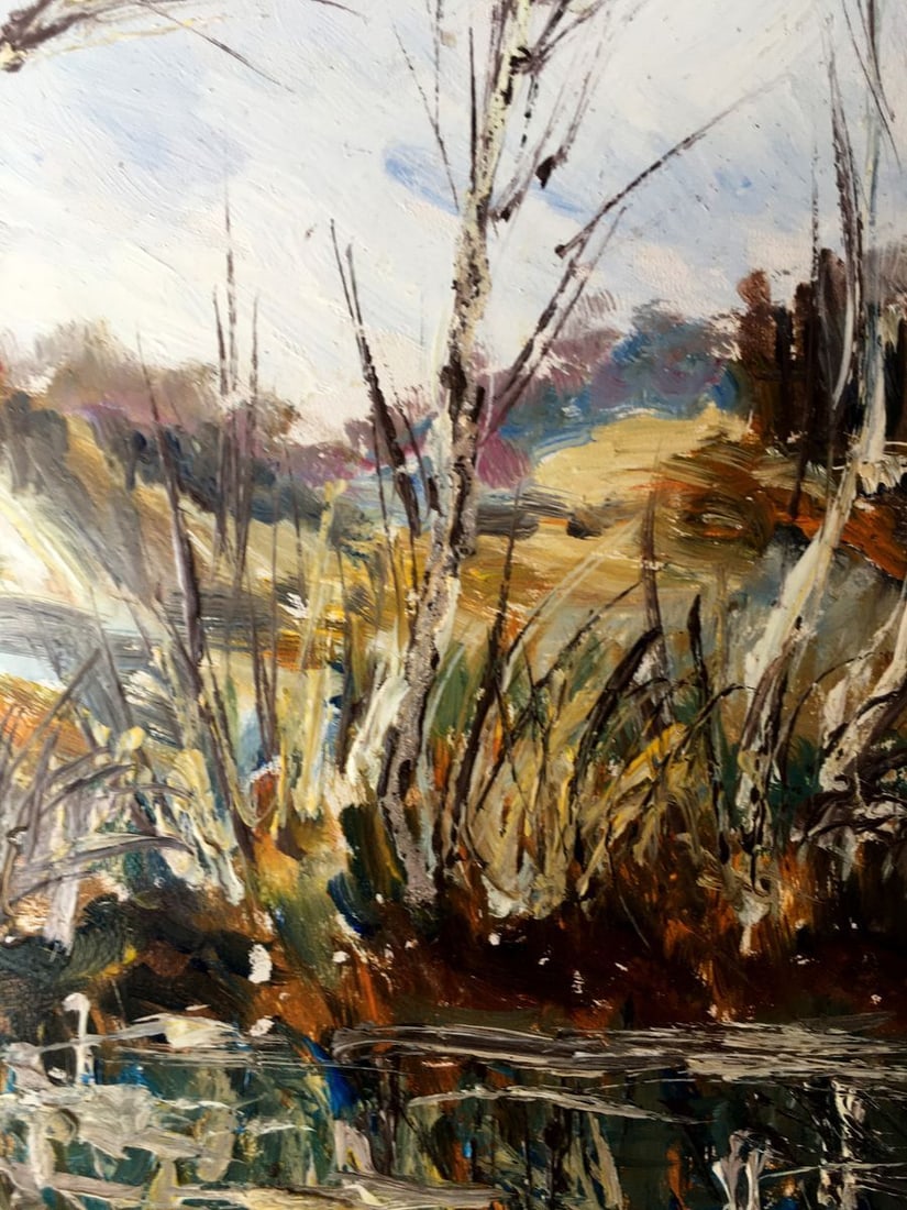 Oil painting Sunny day Unknown artist - 7