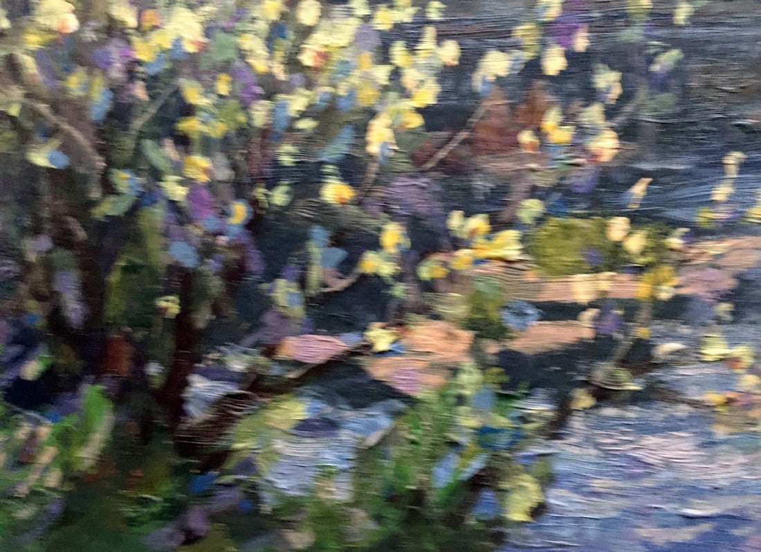 Oil painting Willow blossoms Batrakov Vladimir Grigorievich - 7