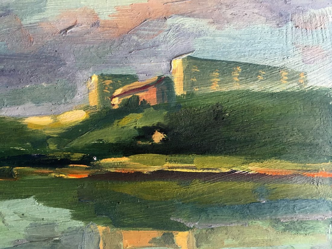 Oil painting City view Svetlana Gramm - 4