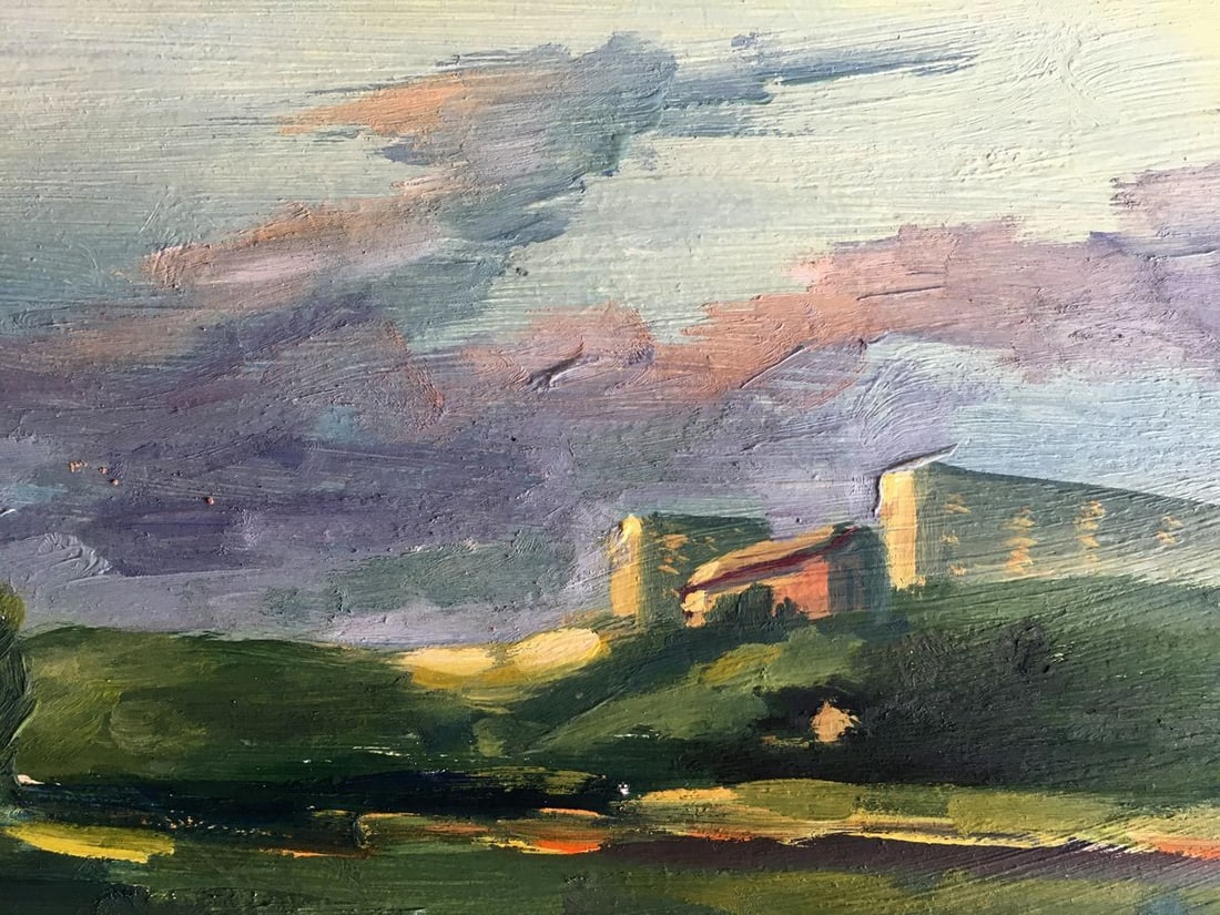 Oil painting City view Svetlana Gramm - 5