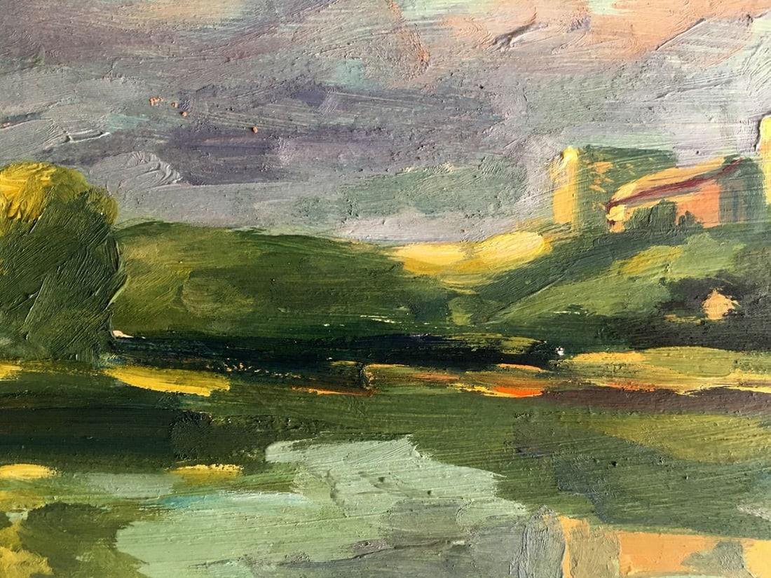 Oil painting City view Svetlana Gramm - 9