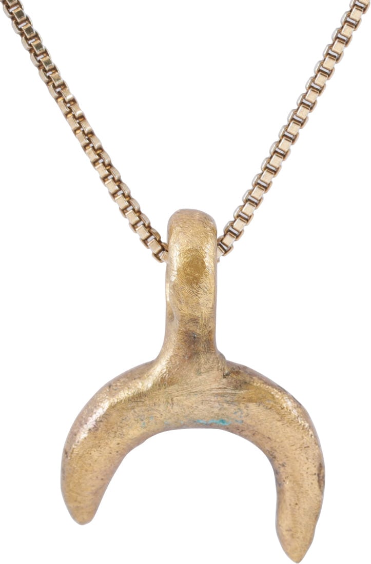 VIKING LUNAR PENDANT NECKLACE, 10TH-11TH CENTURY - 2