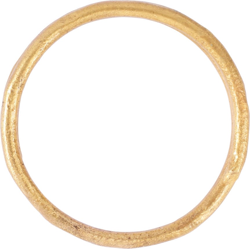 VIKING COIL RING, 9TH-10TH CENTURY AD, SIZE 10 ½ - 2