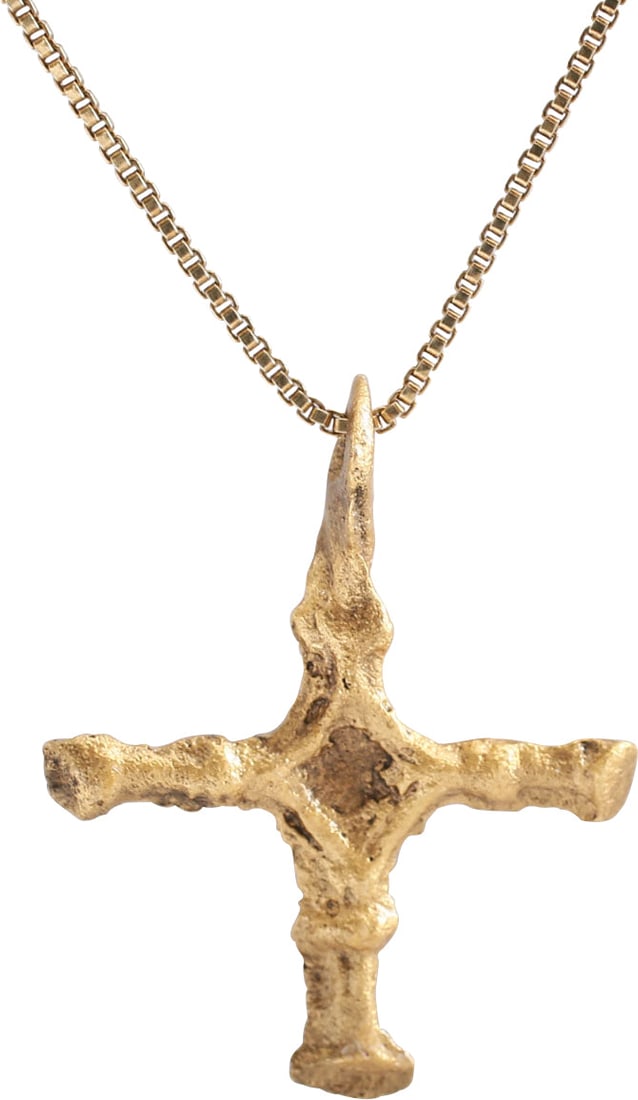 NORTHERN EUROPEAN CONVERT’S CROSS NECKLACE, 9th-10th CENTURY - 2