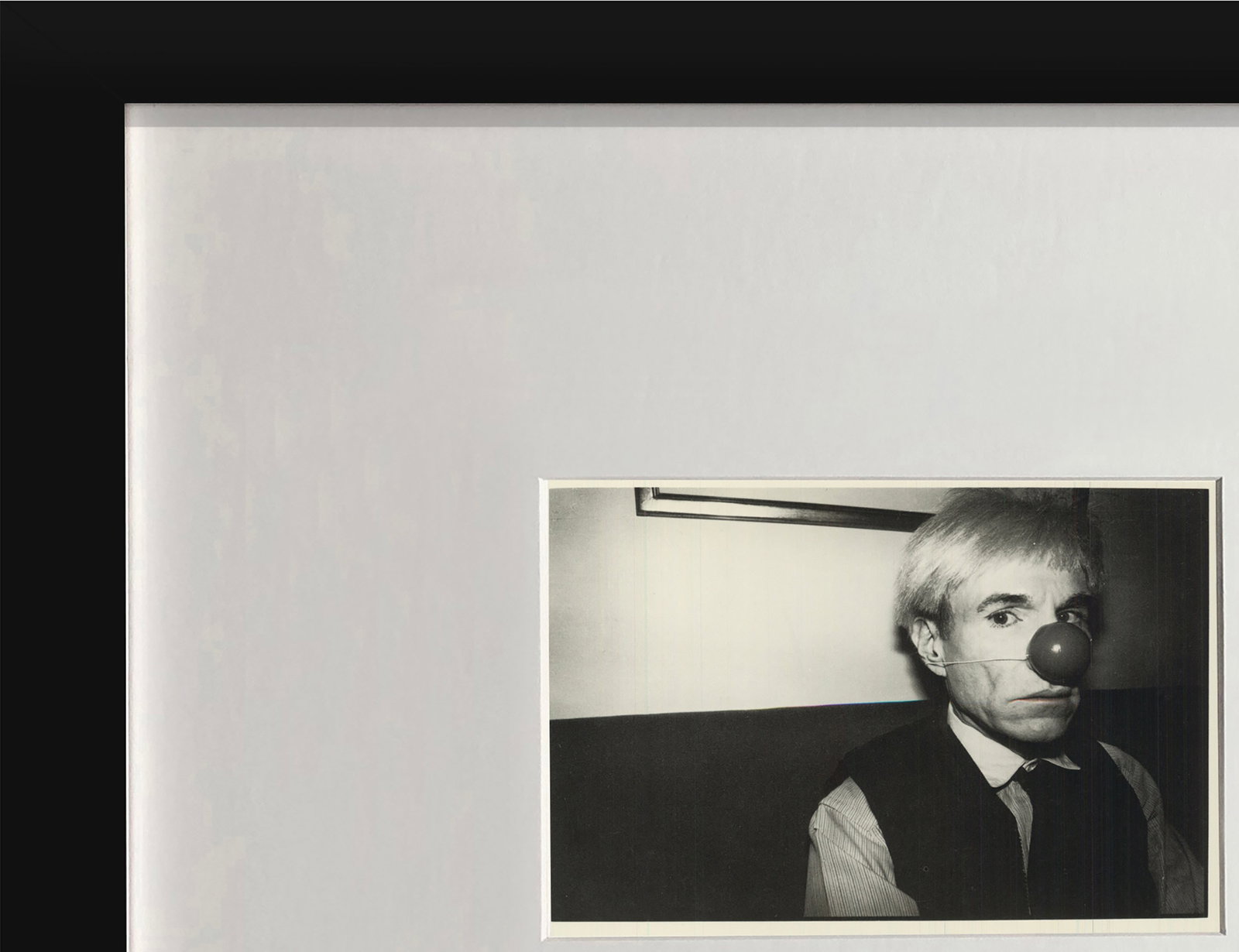 Christopher Makos - Andy Warhol, 1982 - 1988 Offset Lithograph 4.25" x 6" - 3