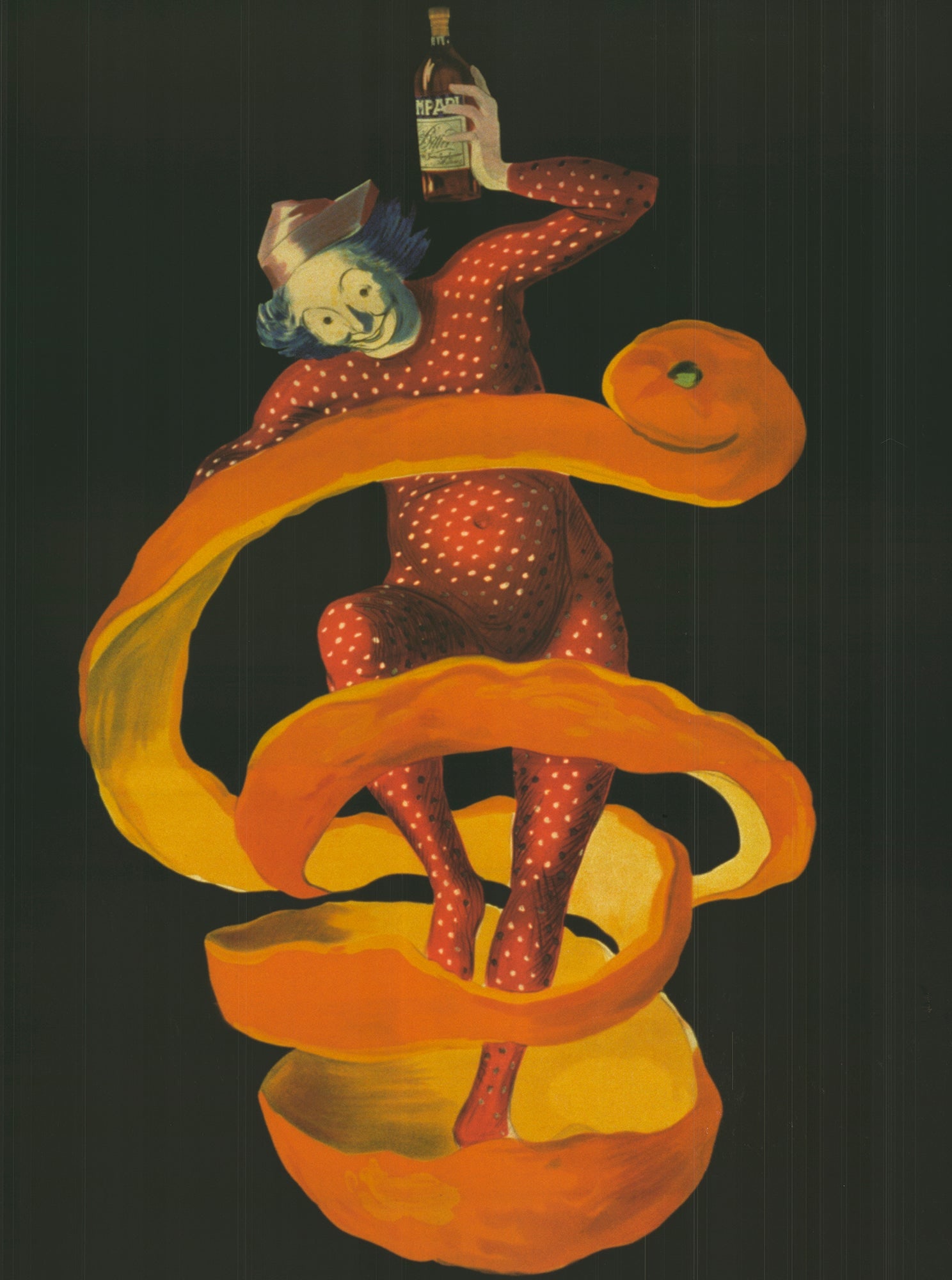 Leonetto Cappiello - Bitter Campari - 2005 Offset Lithograph 51.25" x 38.5" - 2