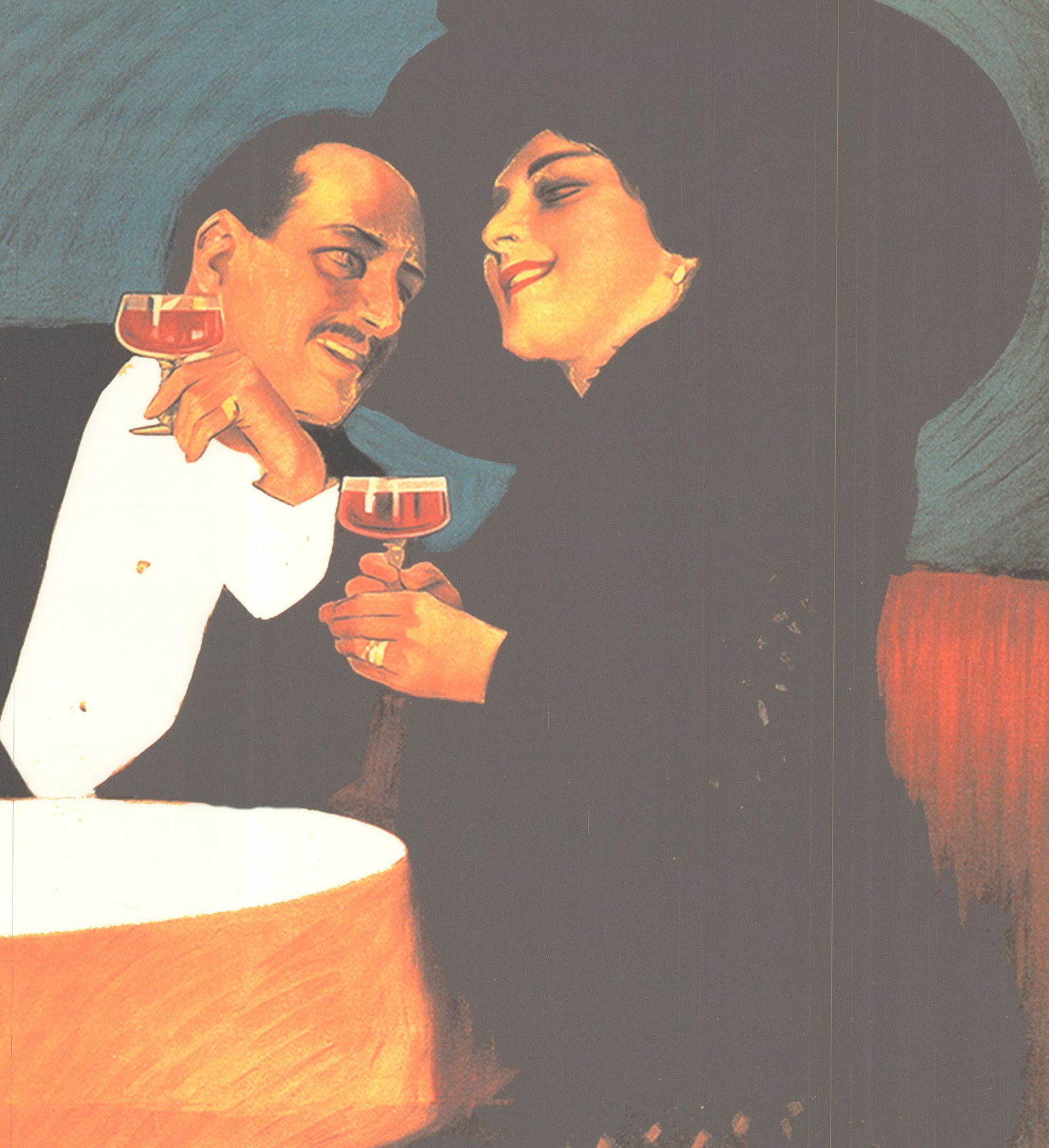 Leopoldo Metlicovitz - Bitter Pastore - 1995 Offset Lithograph 48" x 34.5" - 3